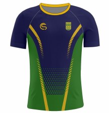 CS Ennistymon Hurling Club Training Jersey (Navy Green Amber) Age 7-8